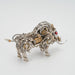 Raging Tusk 3D Metal Mechanical Boar Model Kit–DIY Steampunk Animal Assembly for Desktop Display