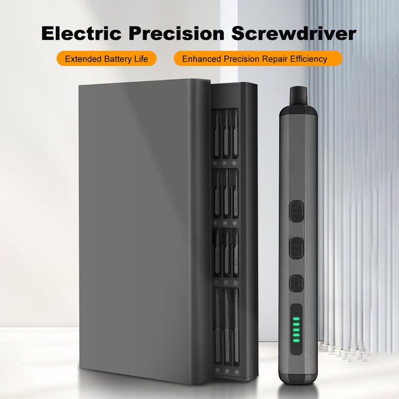 68-in-1 Precision Electric Screwdriver DIY Tools Set with LED Light for Models & Electronics