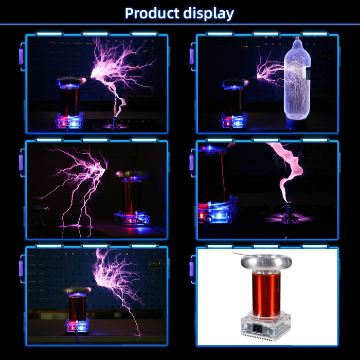 STARK SSTC Music Tesla Coil Integrated Arc Extinguishine Tesla Teaching Model High-tech Toy