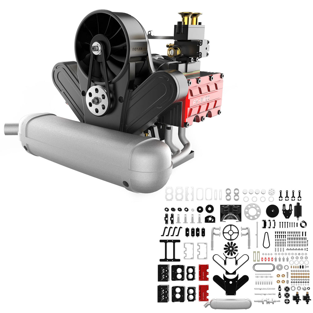 4 Stroke Engine Build Your Own Mini 4-Stroke Engine Kit That Runs ...