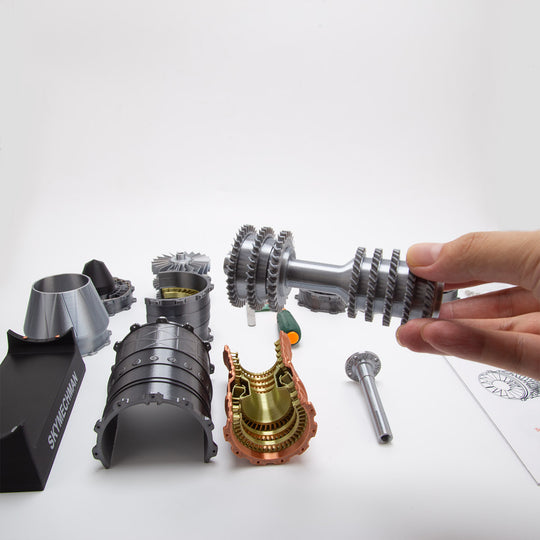 SKYMECHMAN 1/18 WS-15 Turbofan Engine Model Kit
