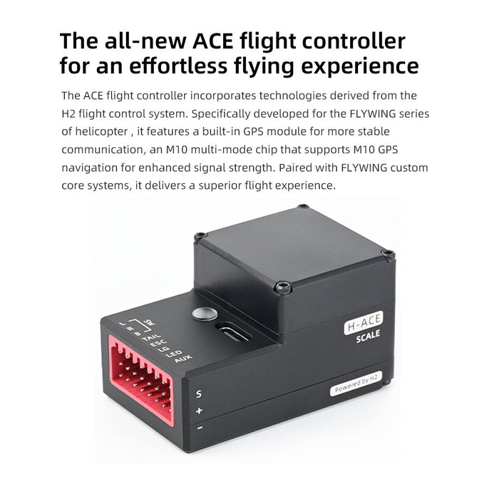 FLYWING MH-60T 2.4G 6CH 470-Class Quick-Release 4-Rotor Scale RC Military Helicopter Model with ACE Flight Controller, GPS Positioning & Left/Right-Hand Control