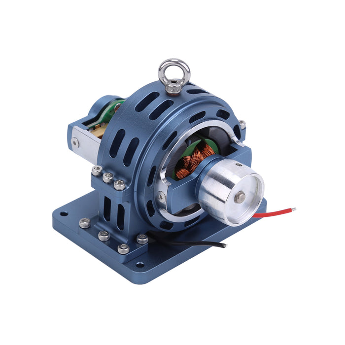 12V Mini High Magnetic DC Generator Model for HOWIN/ENJOMOR/RETROL/SEMTO Engine Models DIY Modification (Blue)