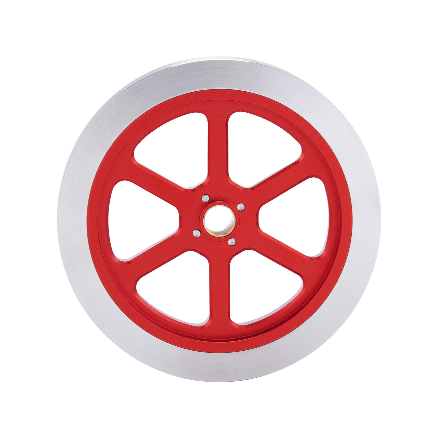 Flywheel Anodized Polished Engine Accessory for ENJOMOR Hit and Miss 6