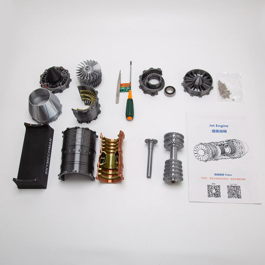 SKYMECHMAN 1/18 WS-15 Turbofan Engine Model Kit