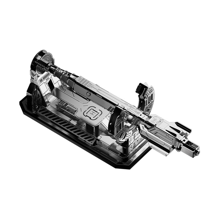 Mechanical Assembly Space Starship Pen with Magnetic Floating Base - Desk Decoration &amp; Gift Set for Students