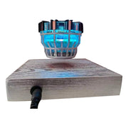 Magnetic Levitation Reactor with Light and Wooden Base Creative Sci-Tech Model - EngineDIY