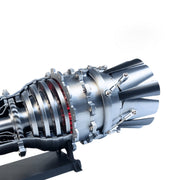1/10 scale jet engine model operational turbine display for aerospace education and collection