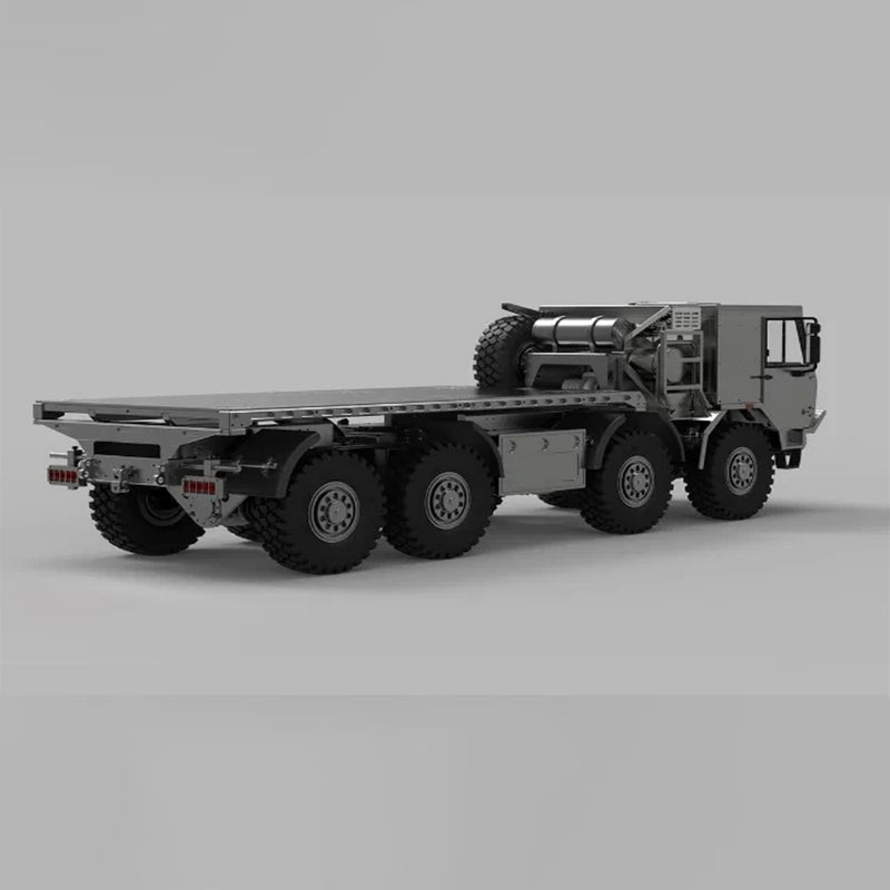 1/18 8x8 rc truck full proportional cnc crawler with metal chassis