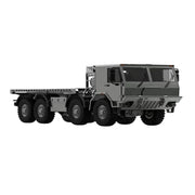 1/18 scale cnc 8x8 rc military truck full metal off road crawler rtr