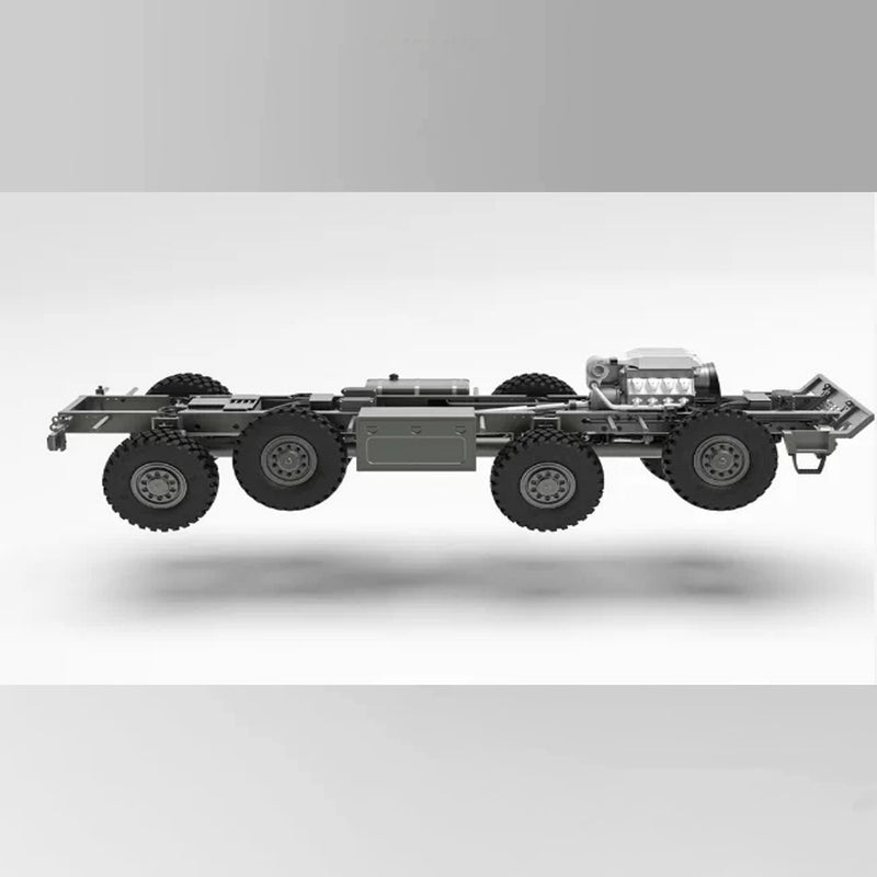 1/18 scale full metal 8x8 rc off road crawler truck with 4 diff locks
