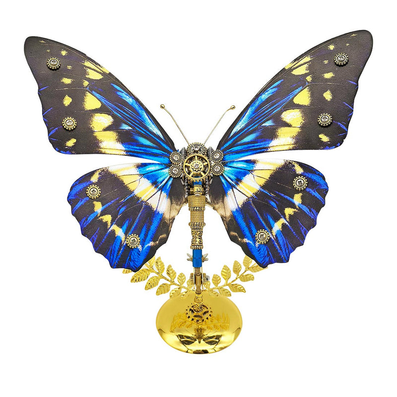 3D Mechanical Butterfly Assembly Model Kit for Art Collectors - EngineDIY