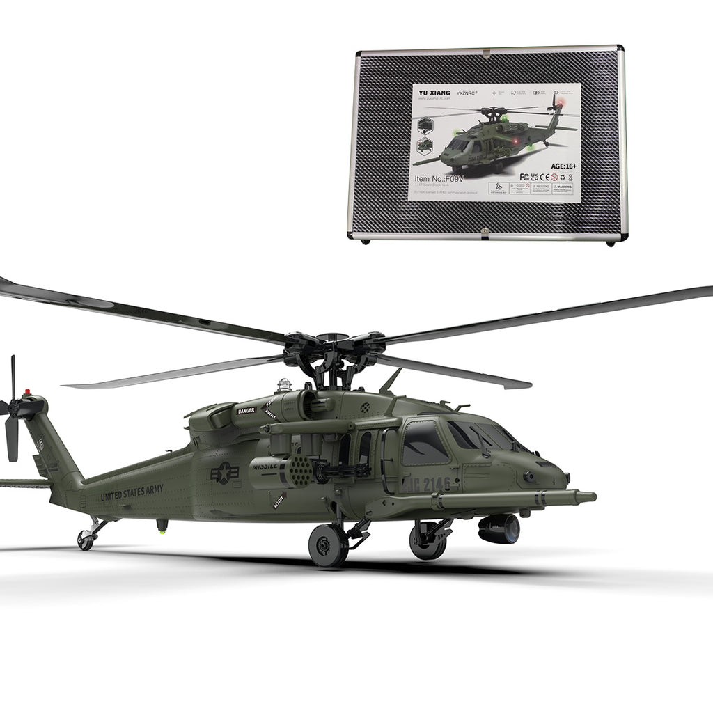 YU XIANG YXZNRC F09-V RC Helicopter 1/47 Scale 2.4G 6CH Dual
