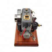 1/7 scale miniature 4-stroke water-cooled gasoline engine model
