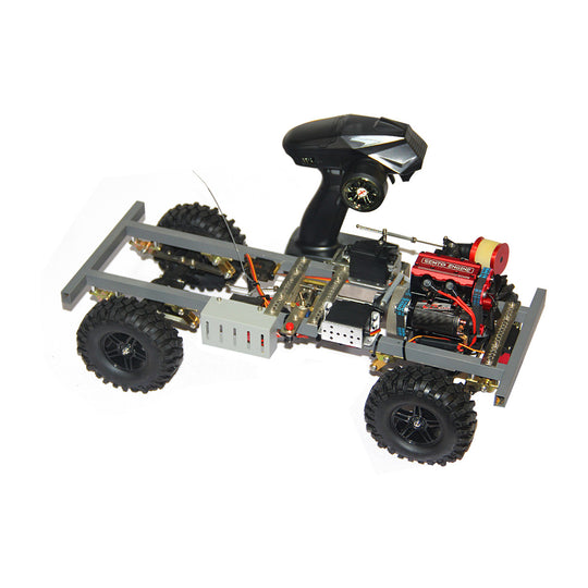 custom re car with semto engine otto toyan 1/10 scale 2.4g 4ch nitro 4wd off-road climbing 