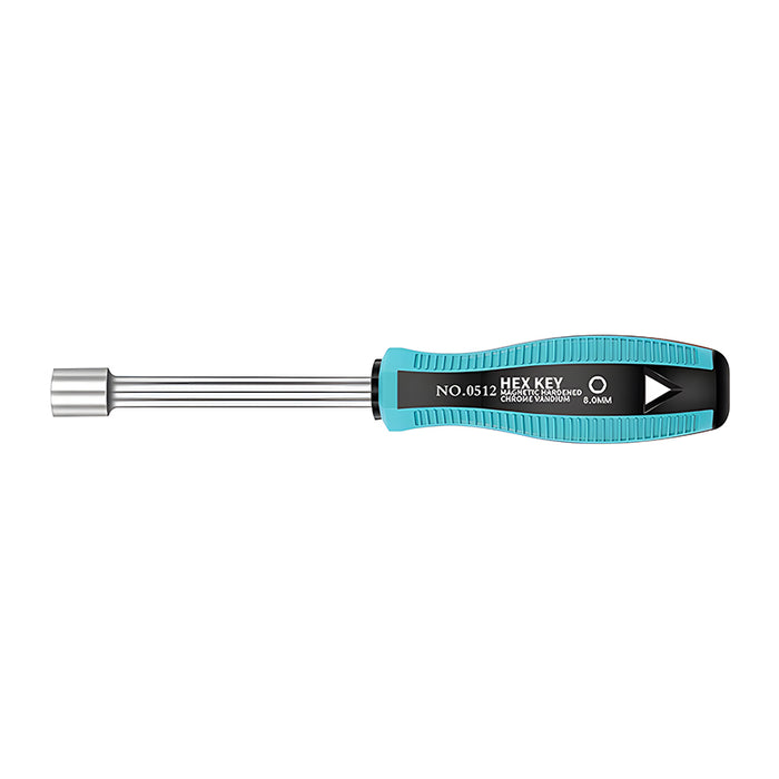 Douille à Choc Hexagonale 7mm H7 1/2” – Acier Chrome-molybdène, Finition Phosphate Noir – Pour Travaux Mécanique, Réparation - 7