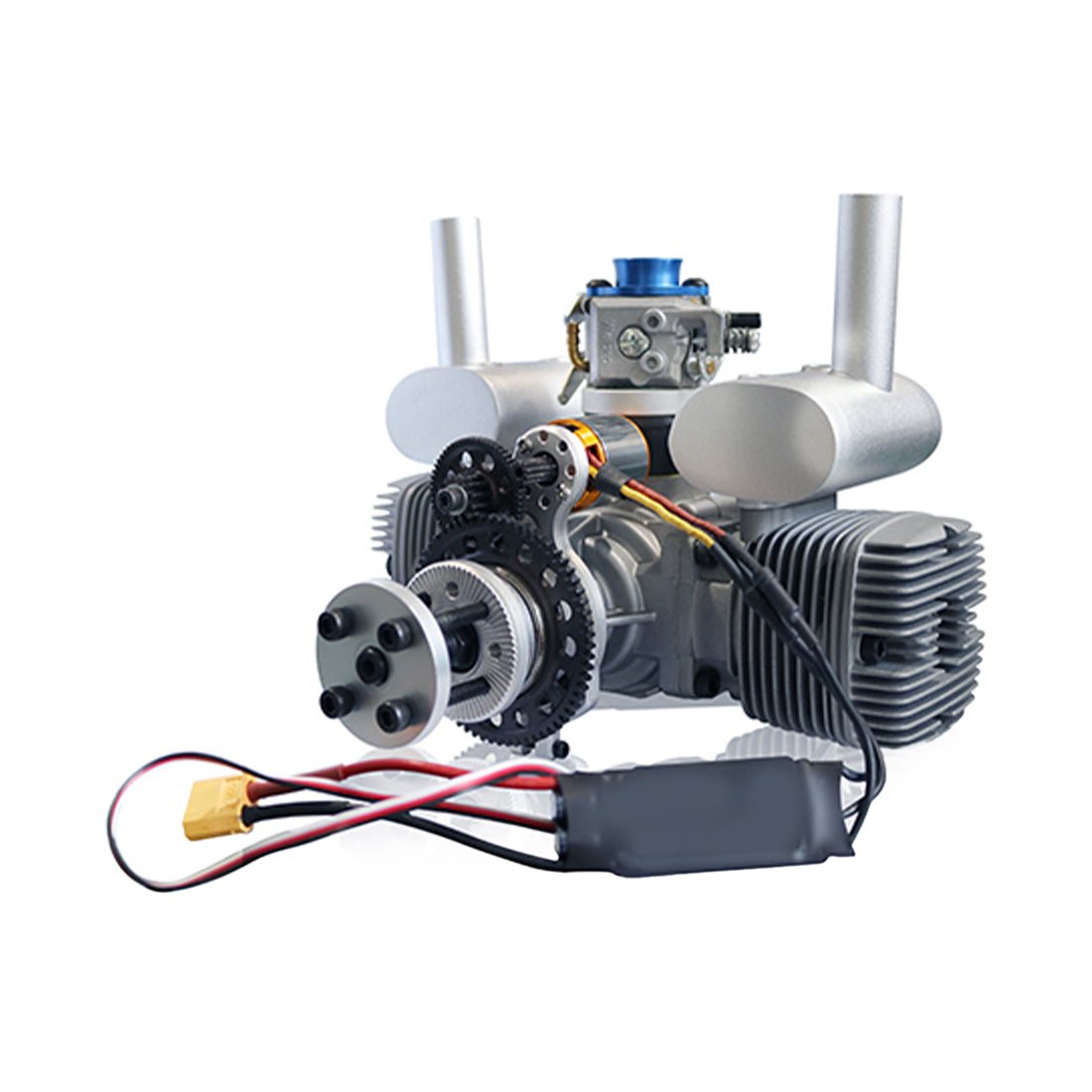 Horixonally 70cc Horizontally Opposed Twin-Cylinder Two-Stroke Air-Cooled Gasoline ...