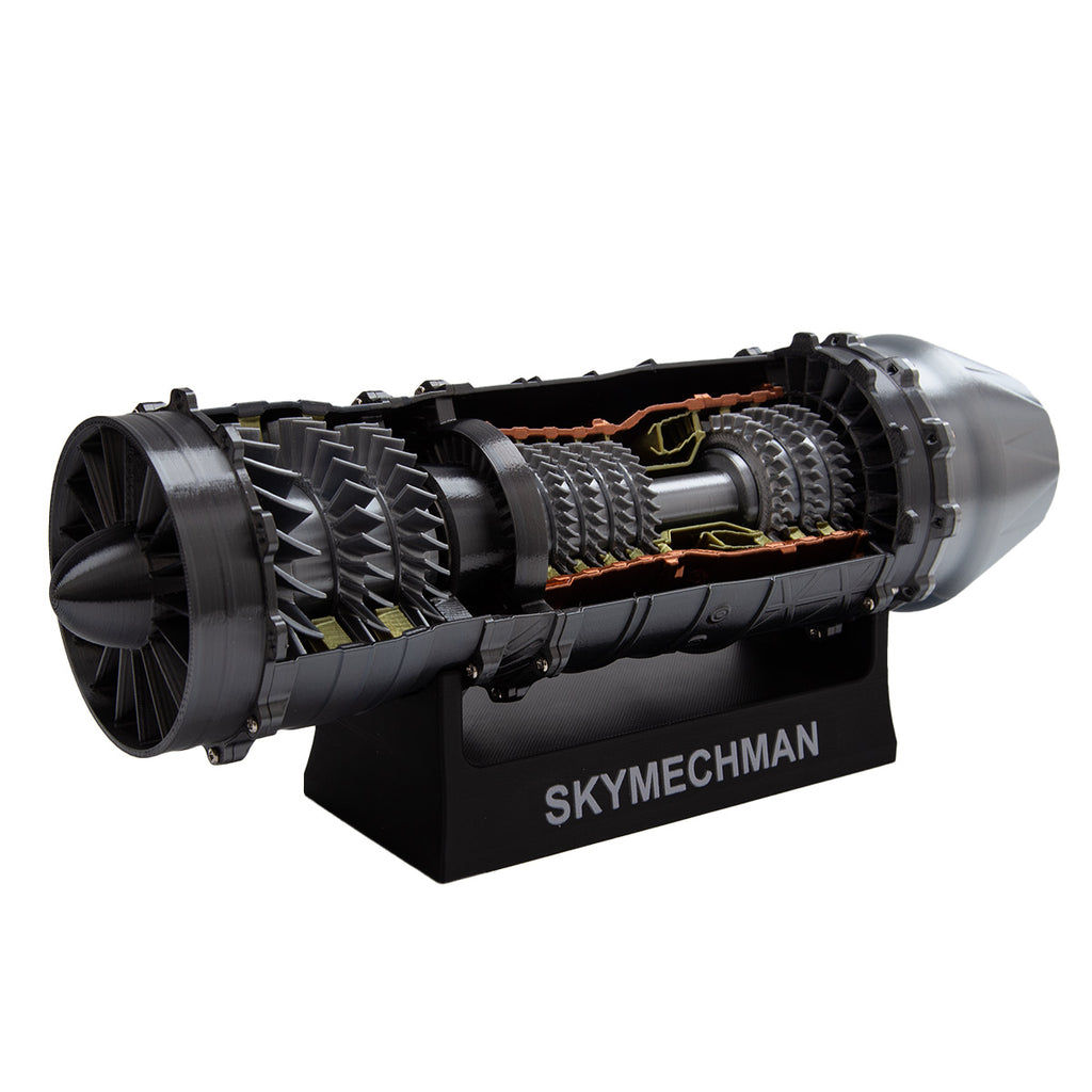 SKYMECH® Jet Engine Model | Aero Engine | Turbofan Engine | EngineDIY