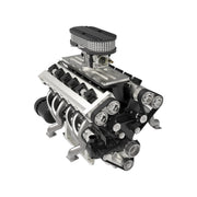 enjomor v12 engine model that works gs-v12 gas engine johnnyq90 large scale model v12 72cc chuan qi 