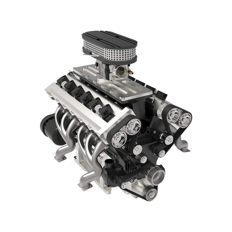 enjomor v12 engine model that works gs-v12 gas engine johnnyq90 large scale model v12 72cc chuan qi 
