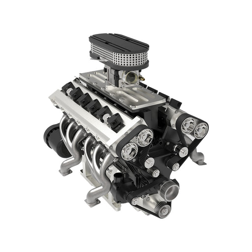 enjomor v12 engine model that works gs-v12 gas engine johnnyq90 large scale model v12 72cc chuan qi 