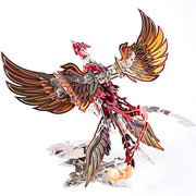 3D Metal Mechanical Phoenix Assembly Model Kit with Mechanical Transmission - EngineDIY