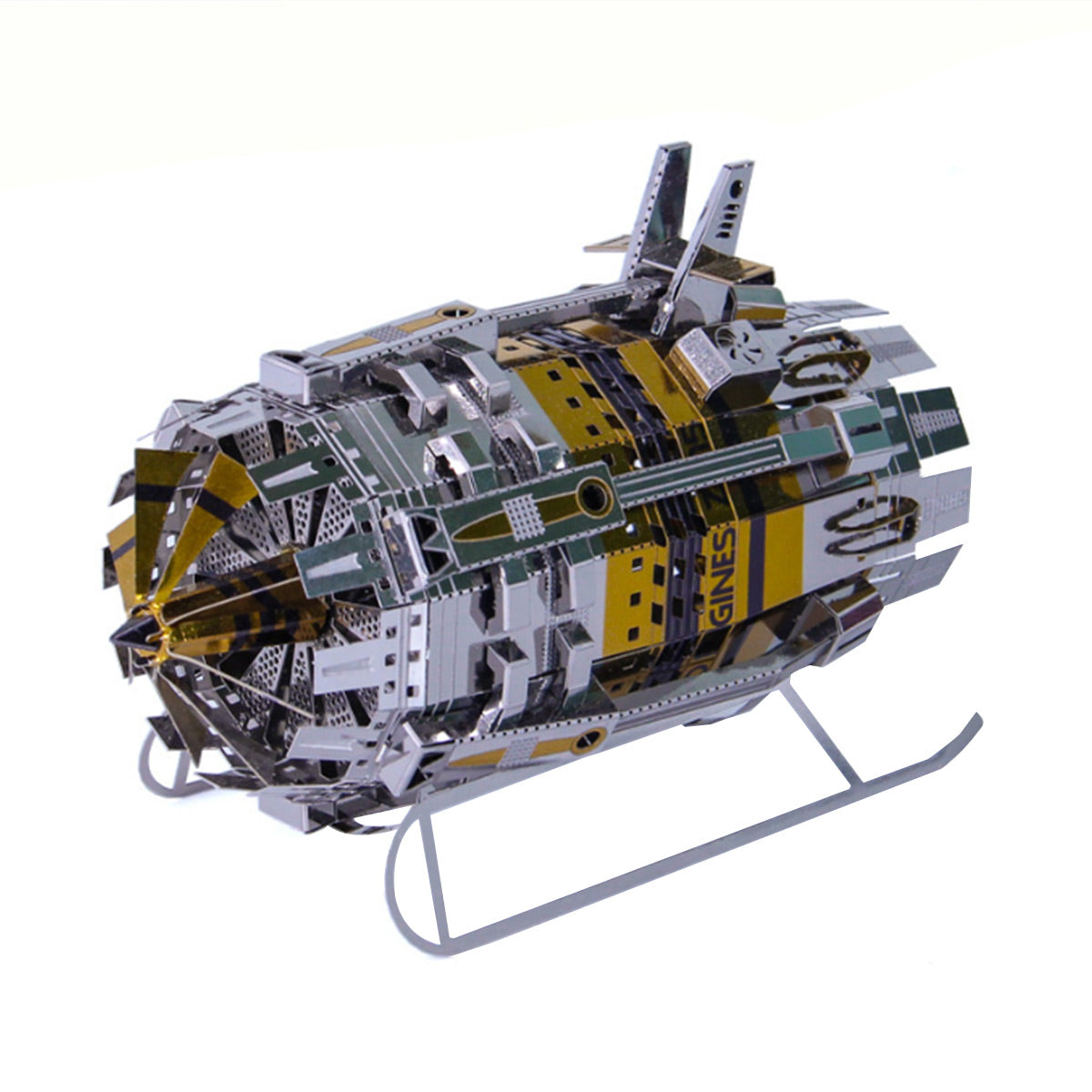 3D Metal Engine Assembly Model Kit for Science Education Lovers - EngineDIY