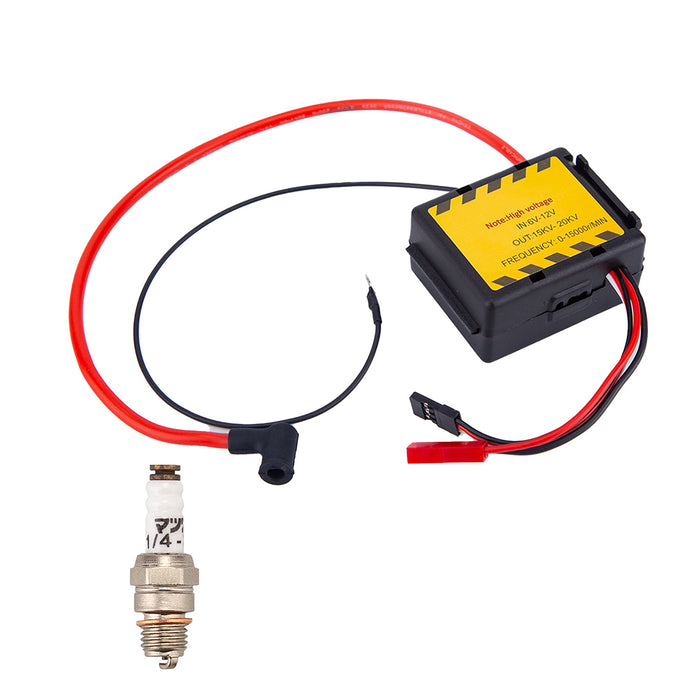 CDI Igniter + Spark Plug Ignition Starter Kit for RETROL HM-01 Hit and Miss Engine Model