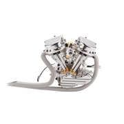 CISON FG-VT9 9cc V2 Engine V-Twin Dual Cylinder 4-Stroke Air-Cooled Gasoline Engine Motorcycle RC Engine Model - EngineDIY