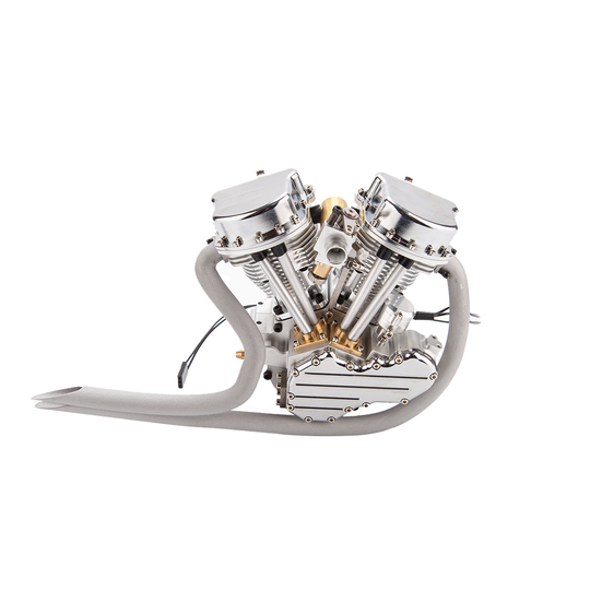 Moteur à essence CISON FG-VT9 9cc V2 bicylindre en V 4 temps refroidi par air pour moto RC