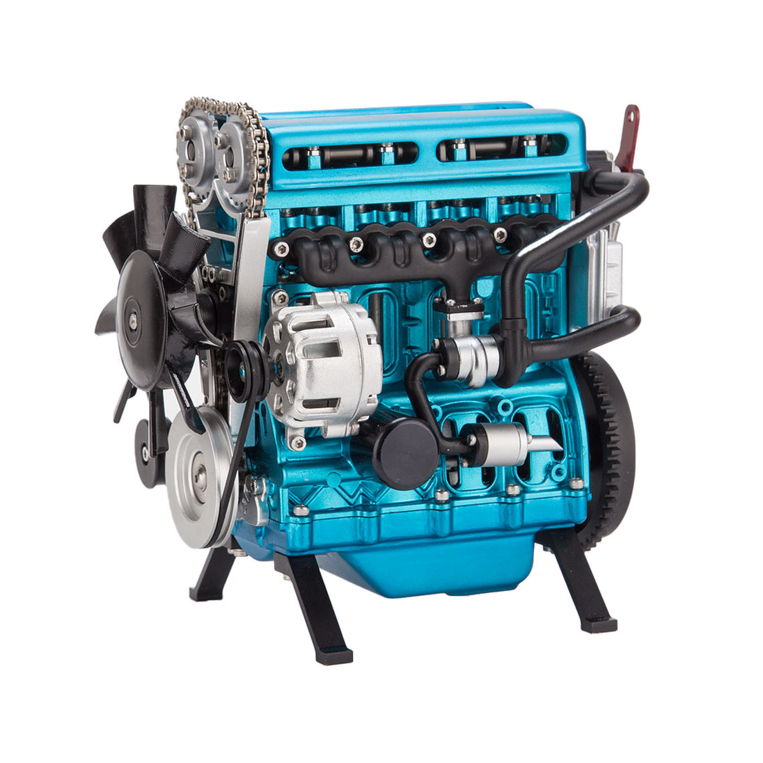 4 Cylinder RC Engine Model Kit | V4 Car Engine | Mini Steam Engine ...