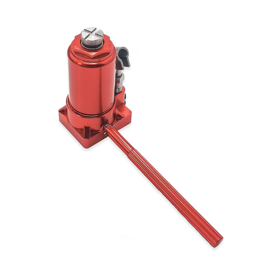 JDM-163 1/10 Hydraulic Jack Model Metal Hand-Operated Vertical Jack DIY Tool Accessory for RC Car Engine Models