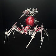 steampunk mechanical war spider 3d assembly model kit – build your own industrial arachnid artillery