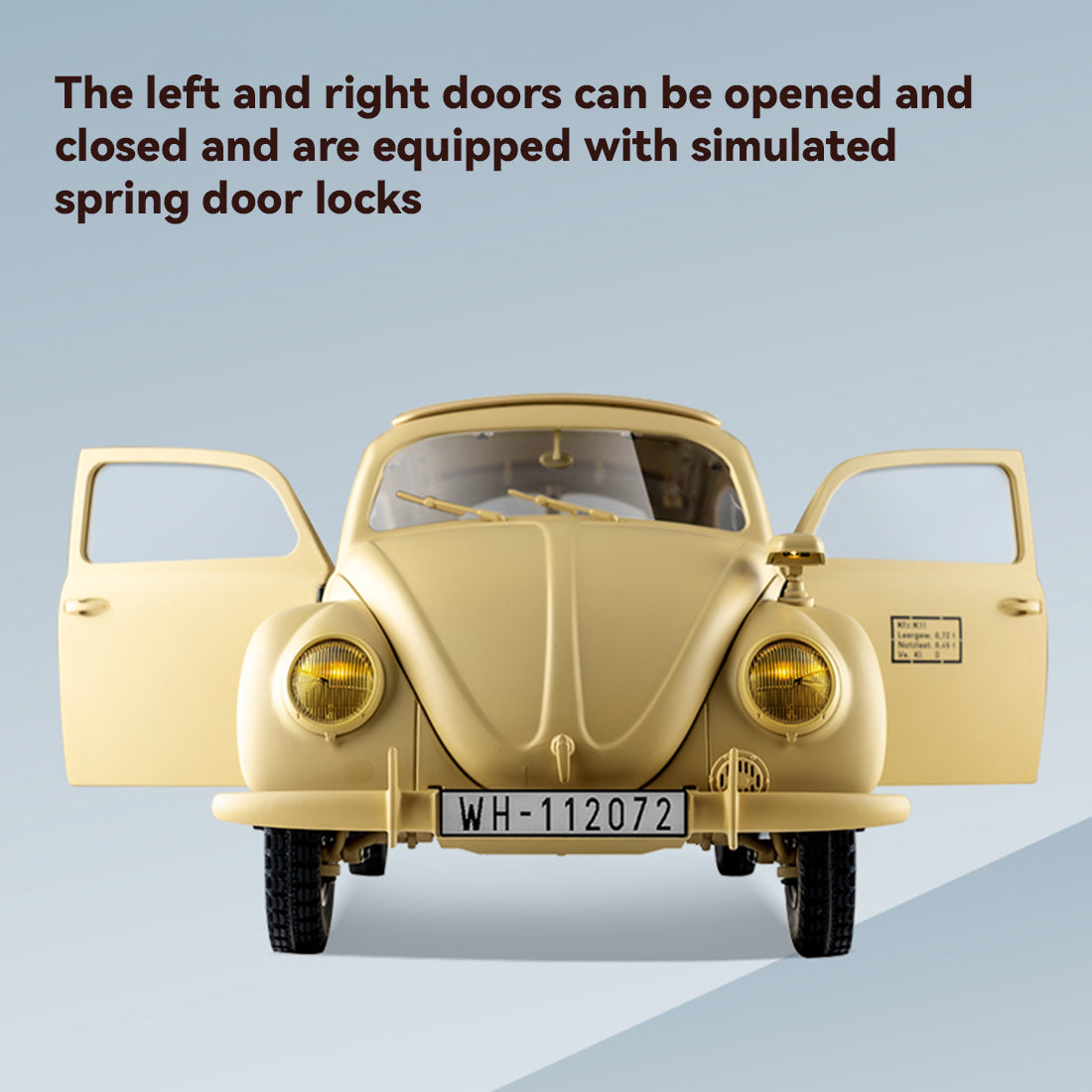 1/12 scale 2.4g 4ch rc military vehicle model with switchable 2wd/4wd, led light effects