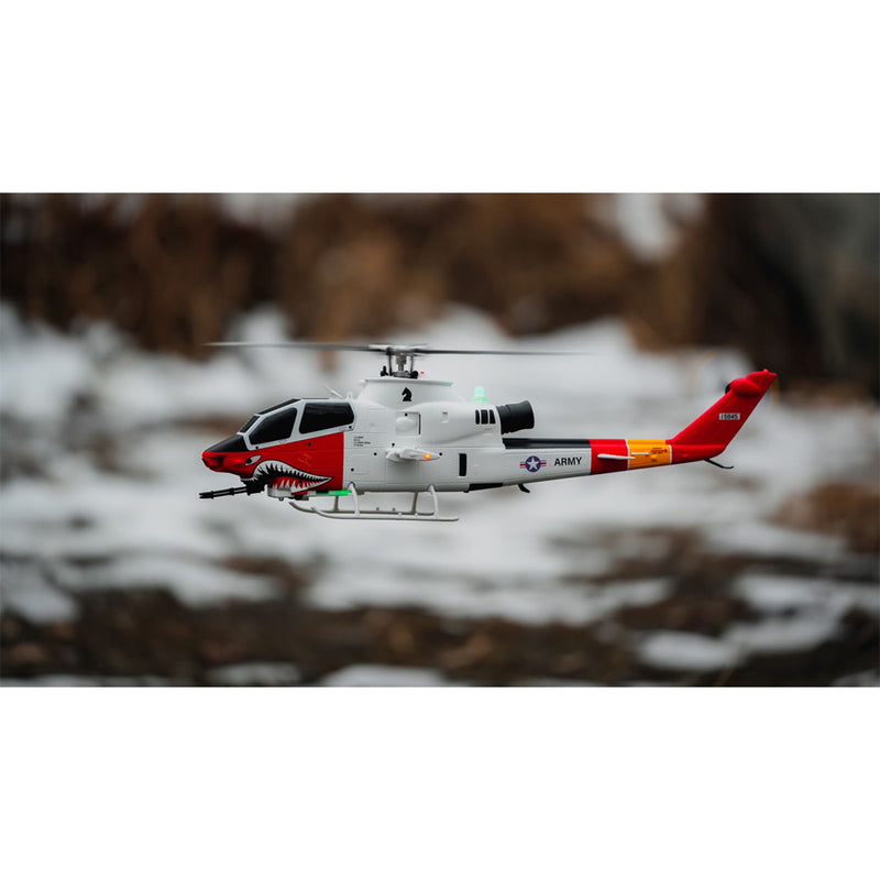 yu xiang f112s ah-1 cobra attack rc helicopter 2.4g 9ch 200 class military airplane rtf version