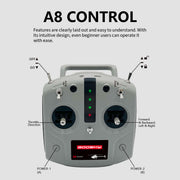 goosky e2 uh-1y 2.4g 6ch dual brushless direct drive rc rescue simulation helicopter model with lidar positioning