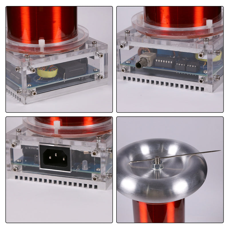 STARK SSTC Music Tesla Coil Integrated Arc Extinguishine Tesla Teaching Model High-tech Toy - EngineDIY