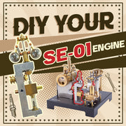 RETROL Mini Flyball Governor for RETROL SE-01 Steam Engine Model Kit