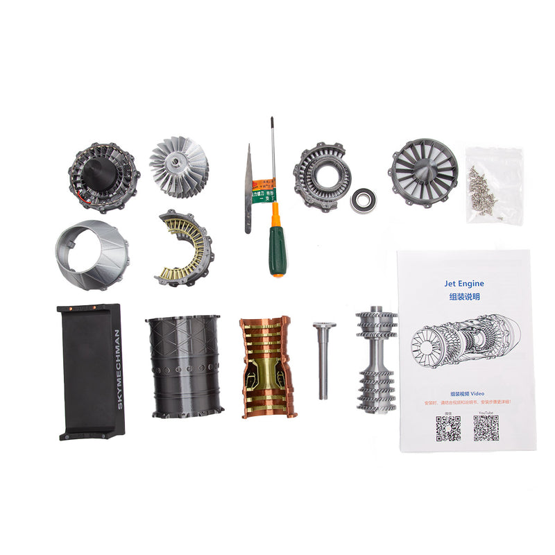 SKYMECHMAN 1/18 WS-15 Turbofan Engine Model Kit