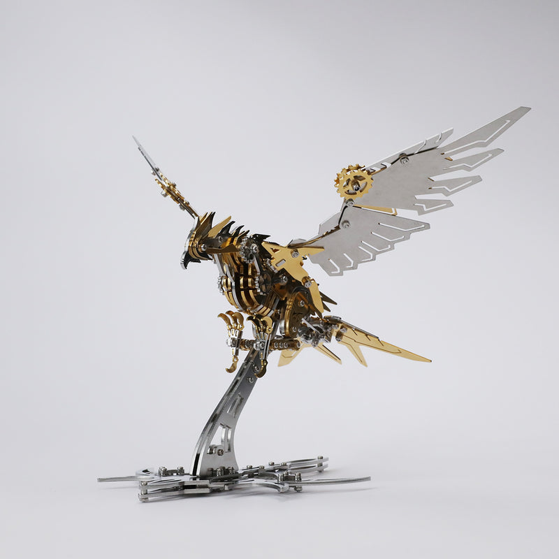falcon predator 3d metal mechanical bionic assembly model kit