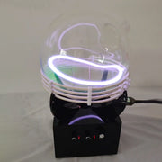 xenon gas glow ring reactor plasma sphere – interactive science desk toy