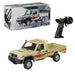1/14 scale 2.4g full-proportional rc pickup truck with independent suspension and adjustable gear settings