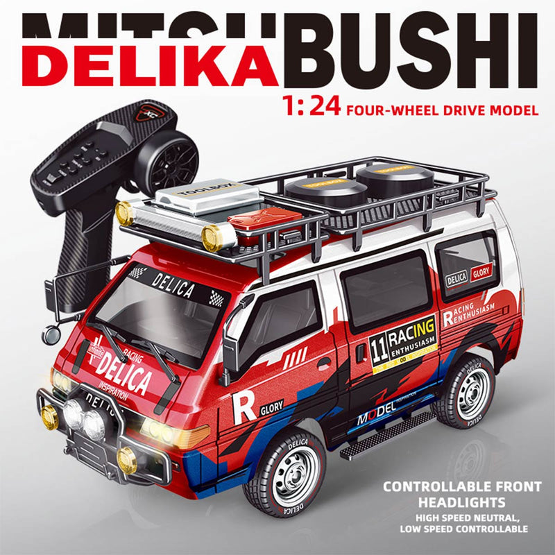 JXC5813B 1/24 Scale 2.4G 4WD Full-Proportional Synchronous RC Car Model