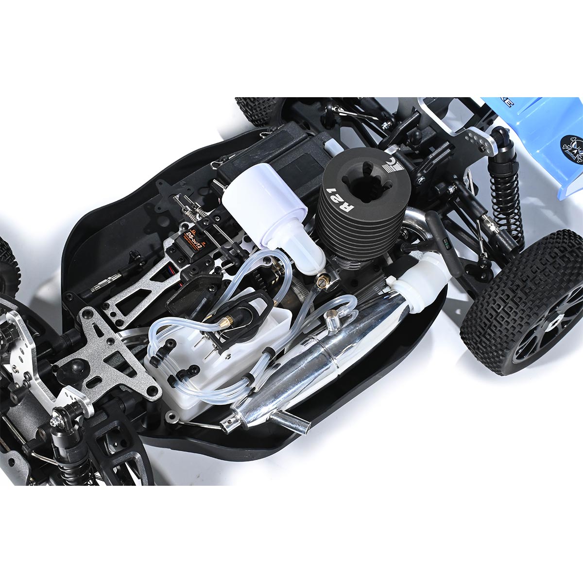 vrx rh802 1/8 scale 2.4g 4wd rc off-road car model with sh.21-level nitro engine