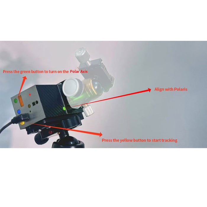 Xiaoxin Star Tracking Equatorial Mount-Astrophotography Rotating Head with Automatic Shutter Control - EngineDIY