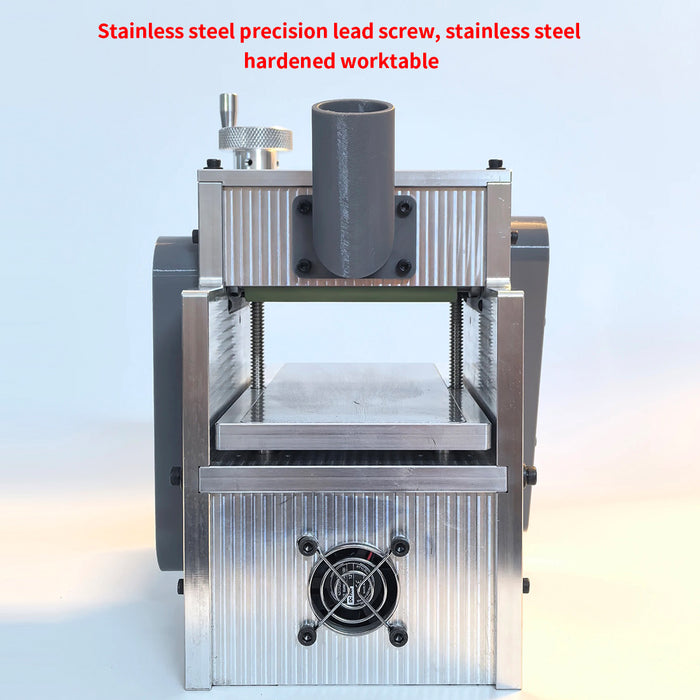 Compact Desktop Woodworking Embossing Machine with Silent Precision Wood Embossing Tool - EngineDIY