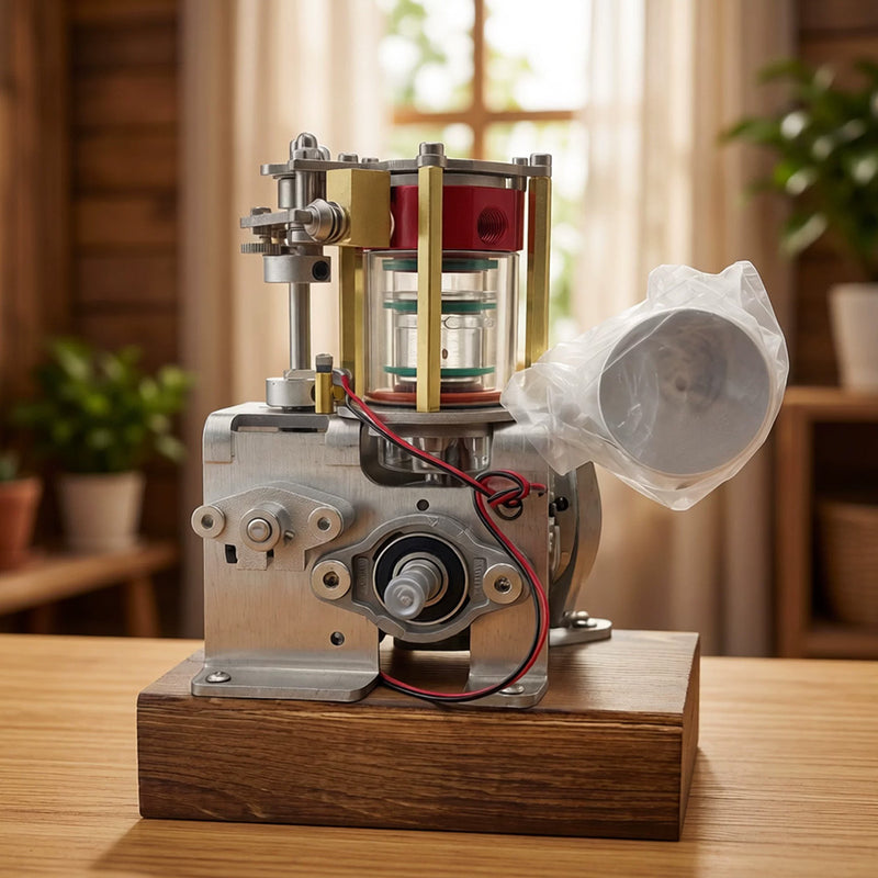 16cc four-stroke water-cooled internal combustion engine model, educational display desktop model (assembled)