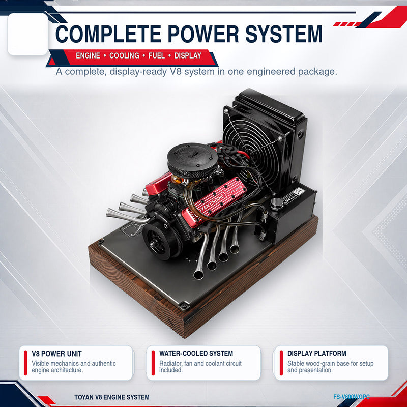 toyan fs V800WGPC v8 engine model kit that works