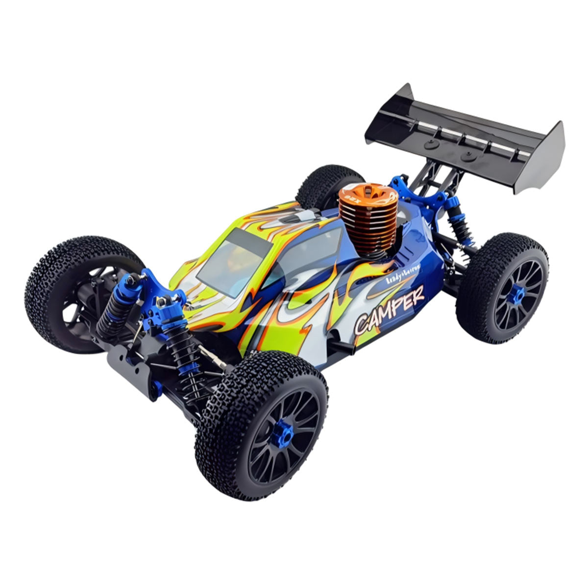 hsp 94970 1/8 scale 2.4g 4wd rc off-road car model with fc.26cxp nitro engine