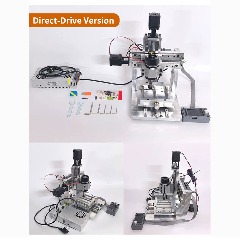 High Precision Desktop CNC Woodworking Engraving Machine - EngineDIY